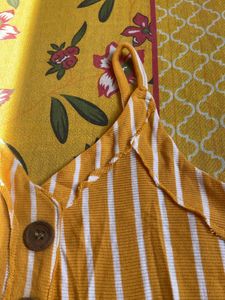 Striped Yellow Top