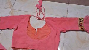 saree redi blouse he new