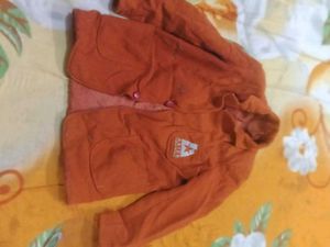 Orange Casual Jacket