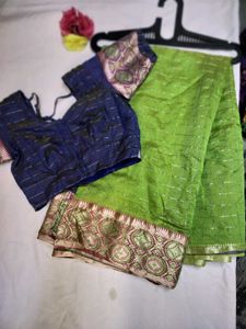 Green Pattu Type Saree