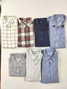 6 Uniqlo Men Shirts Combo