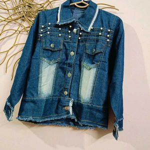 Trending Rough Zara Denim Jacket ... Buy Now 🍂🌸