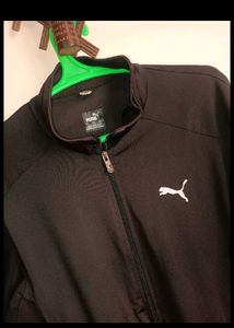 Puma Unisex Black Track Jacket