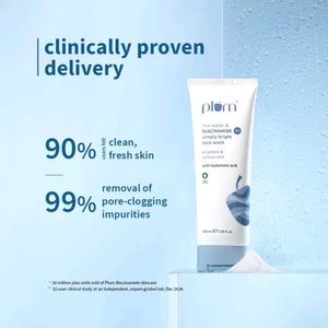 Plum Niacinamide Face Wash (100ml)