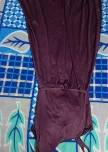 Elegant Purple Ethnic Skirt