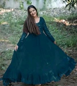 Xl Size Blue Colour Gown New Design...