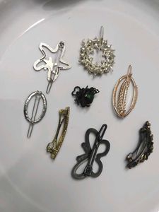 Hair Clip Bundle Pack Of 8