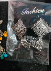 A Pack Of Jhumkas nd Studs