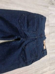 Dark Blue Denim Jeans