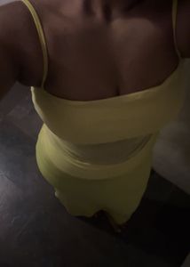 Butter Yellow Co-ord Set