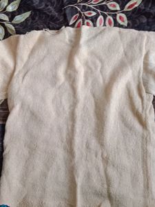 Woolen Short Girls Top