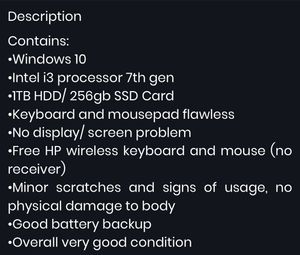 HP Laptop - Great Condition!