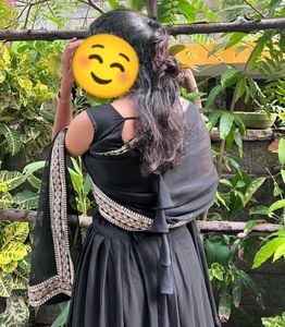 Elegant Black Lehenga Choli