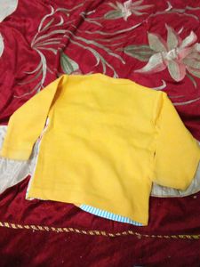 Yellow Baby Clothes Set