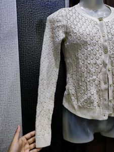 Crochet Knit Cardigan