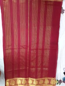 Elegant Red Saree