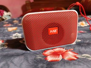 Red MZ Wireless Bluetooth Speaker