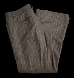 Striped Brown Pants