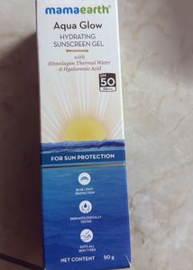 Mamaearth Aqua Glow Sunscreen