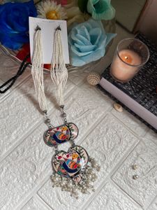 Madhubani Jewellery Set