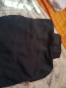 Chic Black Button-Down Top