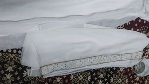 Elegant White Dress💝🕊️