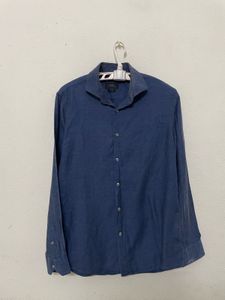 Zara Man Shirt Blue