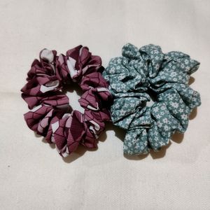 Scrunchies Combo Of 2