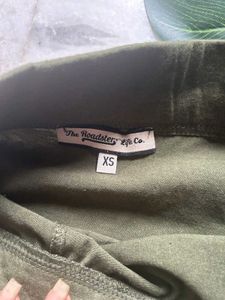 Olive Green Two-Piece Set