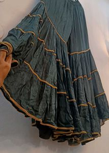 Elegant Green &amp; Gold Kurti