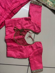 Pink &amp; Green Indian Salwar Kameez