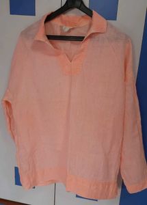 Peach Casual Shirt