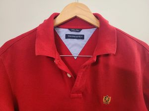 Red Casual Fahrenheit Classic Polo