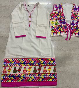 Embroidered Indian Dress Fabric