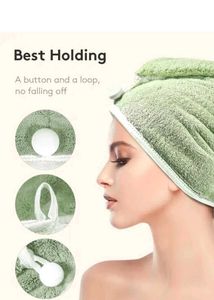 Hair Drying Towel Wrap, peak of 2