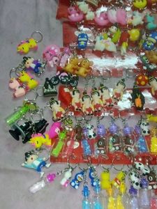100 Plus Pieces In variety of Cute Keychains