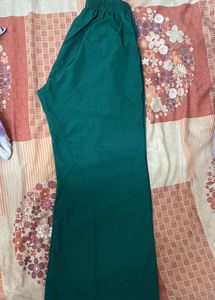 Green Button-Down Co-ord Set