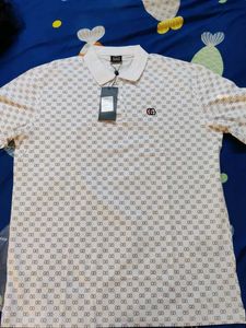 Gucci Patterned Polo Shirt