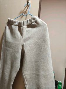 Winter set -Blue Patterned Sweater + Trousers