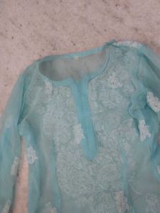 Chikankari Embroidered Kurta Set