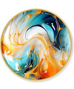 paintings Abstract modern art Crystal Embedded