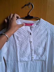 Elegant White Kurta