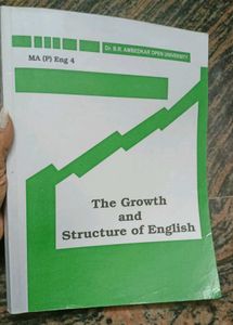 MA English 1st Year Books.