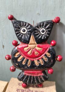 Handmade Clay Owl Showpiece