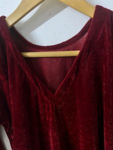 Velvet Kurta With Pant