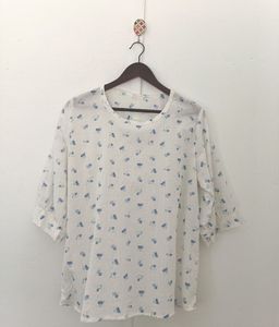 Cotton Tiny Flowers Top