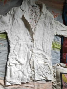 Elegant White Blazer