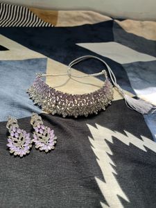 Violet Dimond Jewellery Set
