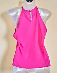 🆕Size S/M 🎁Buy 2 Get 1 Free 🎁Pink Halter Top