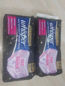Whisper Period Panty Combo + PantyLiner Free